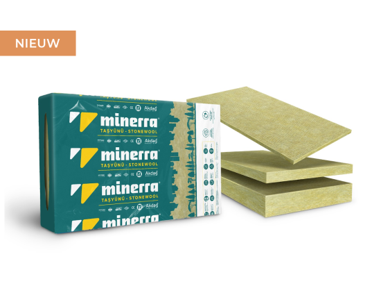 Minerra steenwol board 1000x600x160 mm Rd 4,55